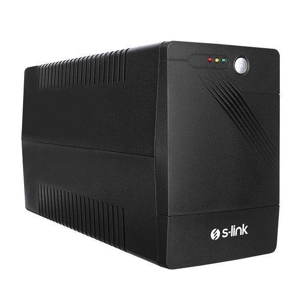S-Link  MIGHT U200  2000VA  12V9Ah*2 1200W Line-Interactive 4 schuko szünetmentes 2000VA
