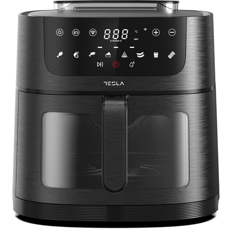 Tesla AF810BGW  8 L WIFIS Forrólevegős sütő