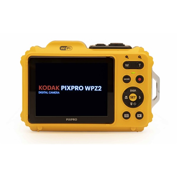 Kodak Pixpro WPZ2 vízálló, porálló, ütésálló digitális fényképezőgép, sárga Kodak Pixpro WPZ2 vízálló, porálló, ütésálló digitális fényképezőgép, sárga