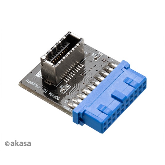  Akasa AK-CBUB51-BK USB3.1 19-pin motherboard header 