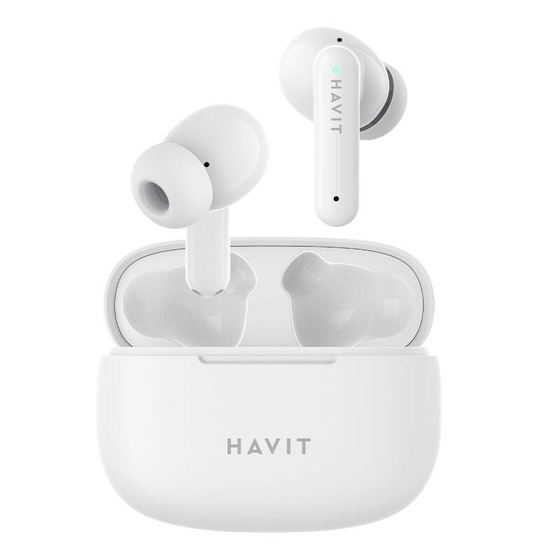 Havit TW967 TWS earphones (white) Havit TW967 TWS earphones (white)