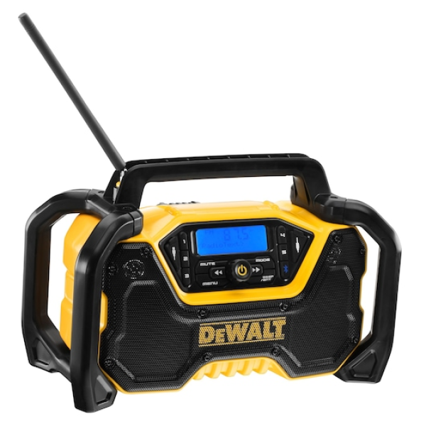 DEWALT XR Bluetooth  kompakt  hálózatról és akkumulátorról Rádió