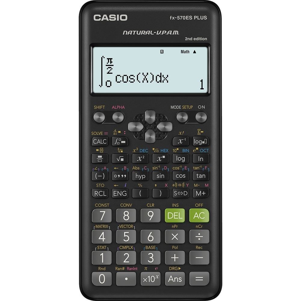 Casio FX-570ES Plus tudományos számológép Casio FX-570ES Plus tudományos számológép