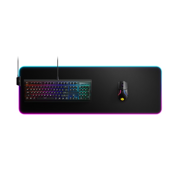 Steelseries QcK Prism Cloth egérpad XL-es fekete (63826)