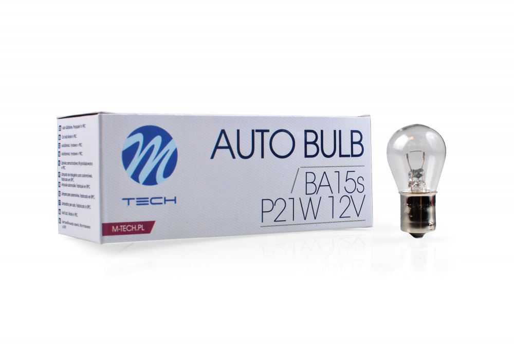 M-Tech BA15s, P21W halogén izzó 12V, 1db (72Z14)