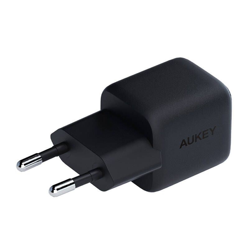 Wall Charger Aukey PA-B1L,USB-C, 30W (black) Wall Charger Aukey PA-B1L,USB-C, 30W (black)