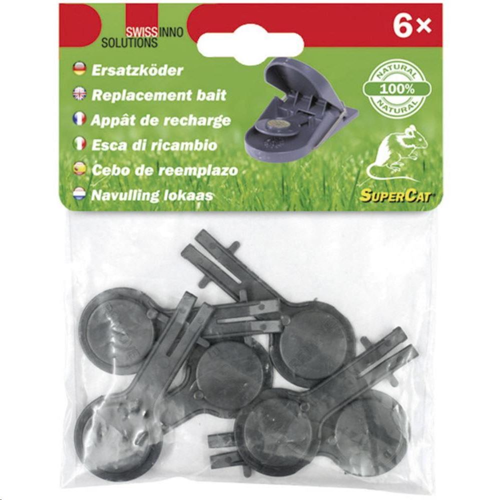 Swissinno 1051001 SuperCat csali, egérfogóhoz (6db)
