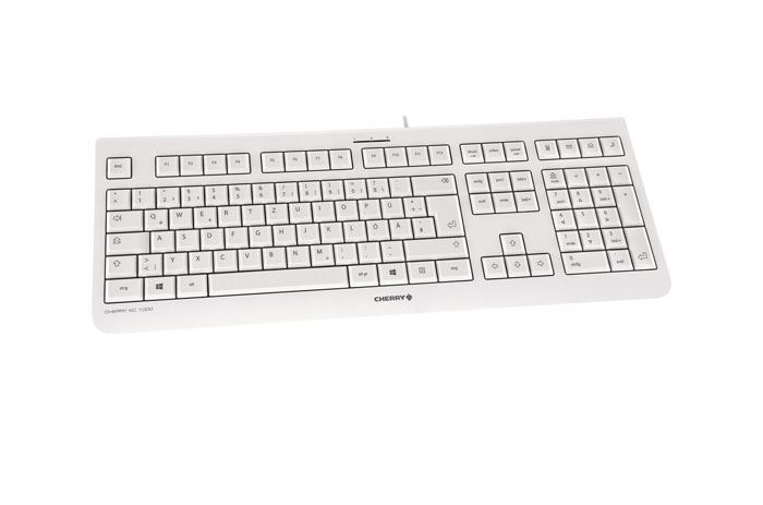 Cherry KC 1000 angol billentyűzet szürke USB (JK-0800EU-0) Cherry KC 1000 angol billentyűzet szürke USB (JK-0800EU-0)