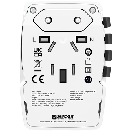 Skross 1.302332 UTAZÓ ADAPTER