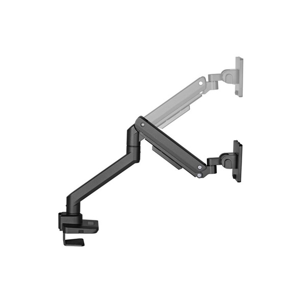 Equip  650180 17"-49"  1 monitor  dönthető  forgatható  Max.: 20kg Monitor Asztali konzol fekete 