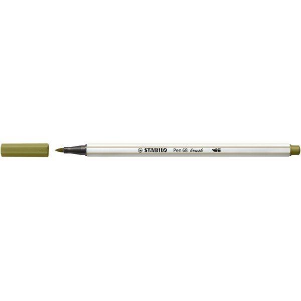 Stabilo Pen 68 brush sárzöld ecsetfilc Stabilo Pen 68 brush sárzöld ecsetfilc