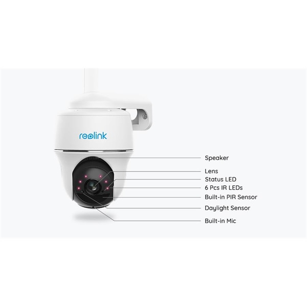 Reolink Go PT Plus IP kamera + napelem