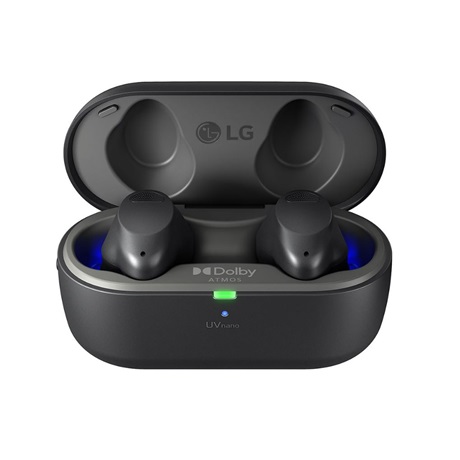 LG TONE FREE T90S  Headset Fekete