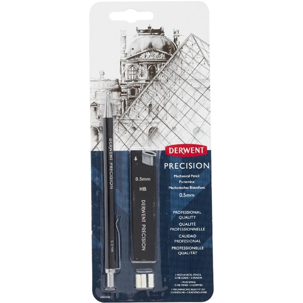 Derwent Precision 0,5mm HB nyomósirón szett Derwent Precision 0,5mm HB nyomósirón szett