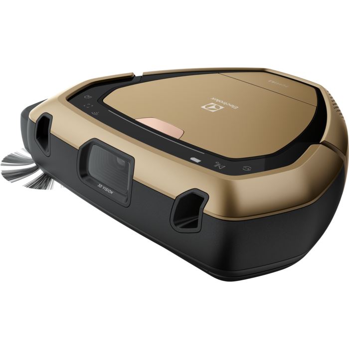 Electrolux PI92-6DGM Pure i9.2 robotporszívó 3D kamerával + lézeres navigációval sötét arany színű