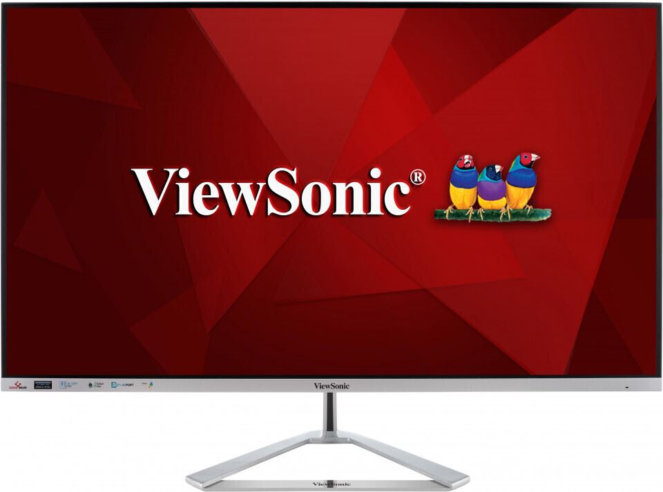 ViewSonic VX3276-2K-MHD-2 32" LED monitor ezüst-fekete ViewSonic VX3276-2K-MHD-2 32" LED monitor ezüst-fekete