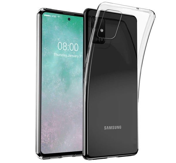 Szilikon telefonvédő (ultravékony) ÁTLÁTSZÓ [Samsung Galaxy A03s (SM-A037F)]