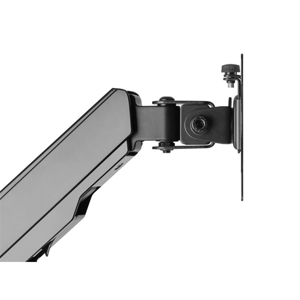 Equip  650170  17"-32" 1 monitor dönthető forgatható  Max.: 8kg Munkaállomás fali konzol Fekete 