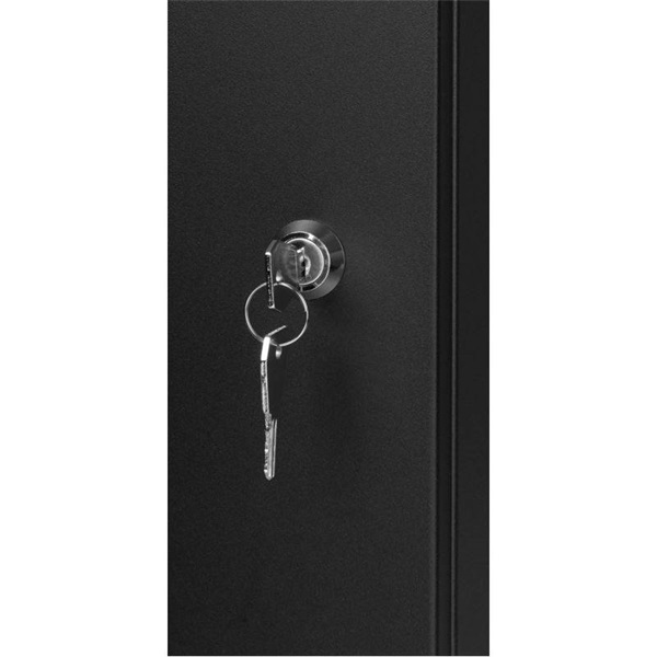 Stalflex 9U fali rack szekrény 19" 450mm fekete (RC19-9U-450GB)