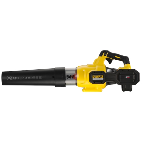 DEWALT Axiális lombfúvó 54V XR FLEXVOLT  kefe nélküli  1×9Ah akkuval és töltővel