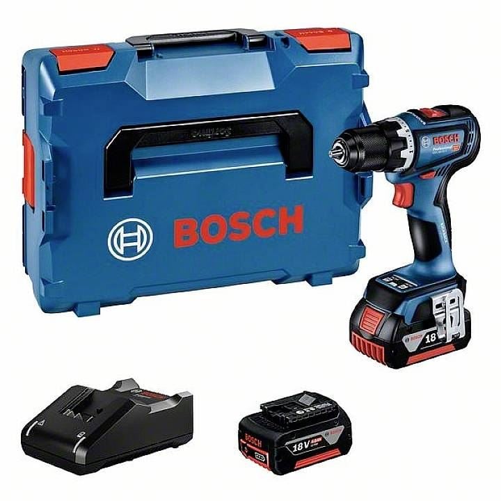 Bosch Professional GSR 18V-90 C akkus fúrócsavarozó 2db 4.0Ah akkuval (06019K6003)