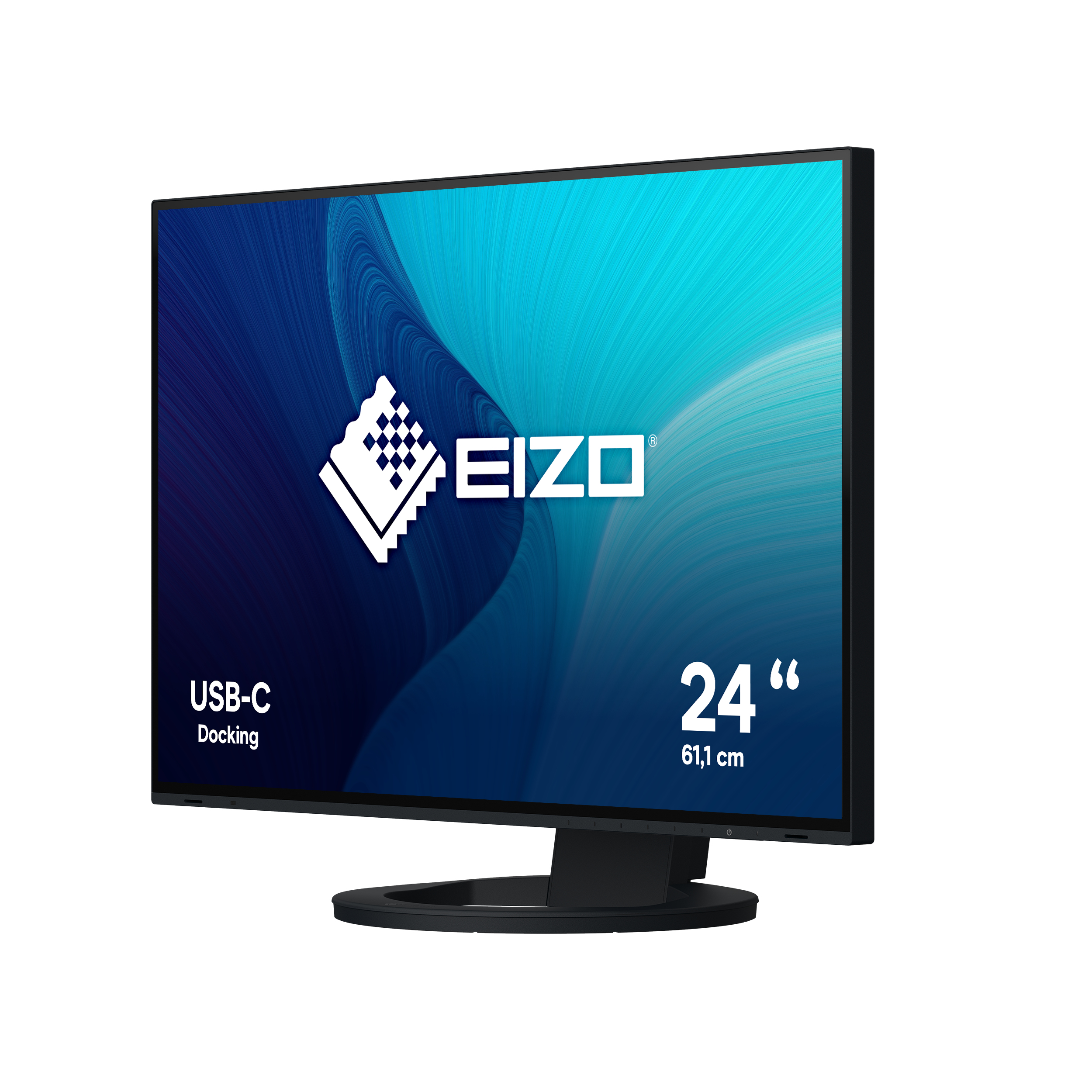 Eizo 24,1" EV2485-BK IPS LED  Monitor - 1920x1200, WUXGA, LED, IPS, 60Hz, 5ms, Hangszóró, Pivot, Fekete