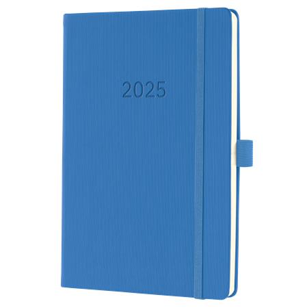 Sigel Naptár, A5, heti, 2025, kemény borító,  "Conceptum", porkék (SIC2568)