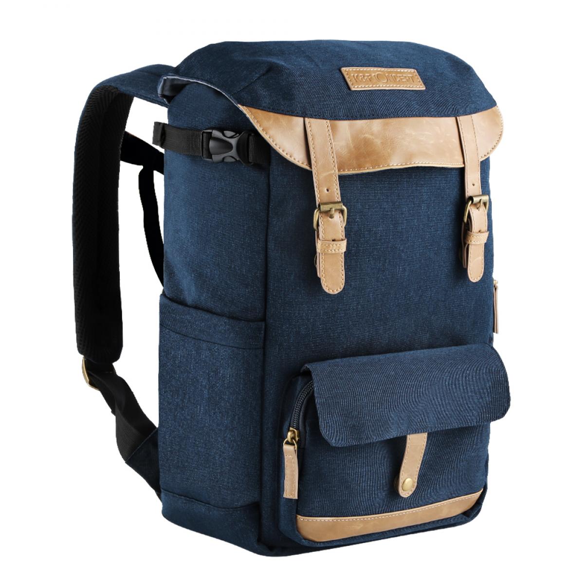 K&F Concept Beta Zip fotós hátizsák 17L, szövet, kék K&F Concept Beta Zip fotós hátizsák 17L, szövet, kék