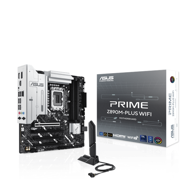 Asus Intel PRIME Z890M-PLUS WIFI LGA1851 Alaplap  