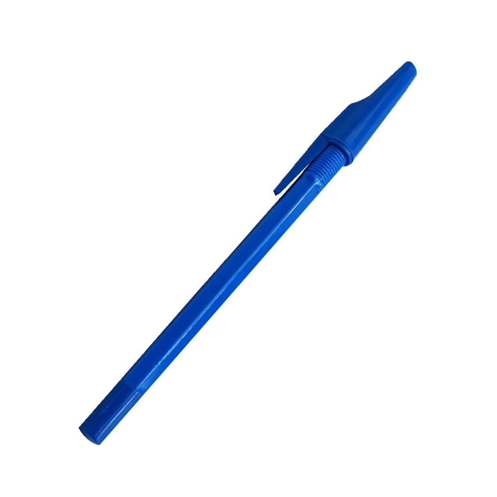 Bluering Golyóstoll 0,5mm hatszögletű test kupakos  Flash, írásszín kék (JJ20143BU)