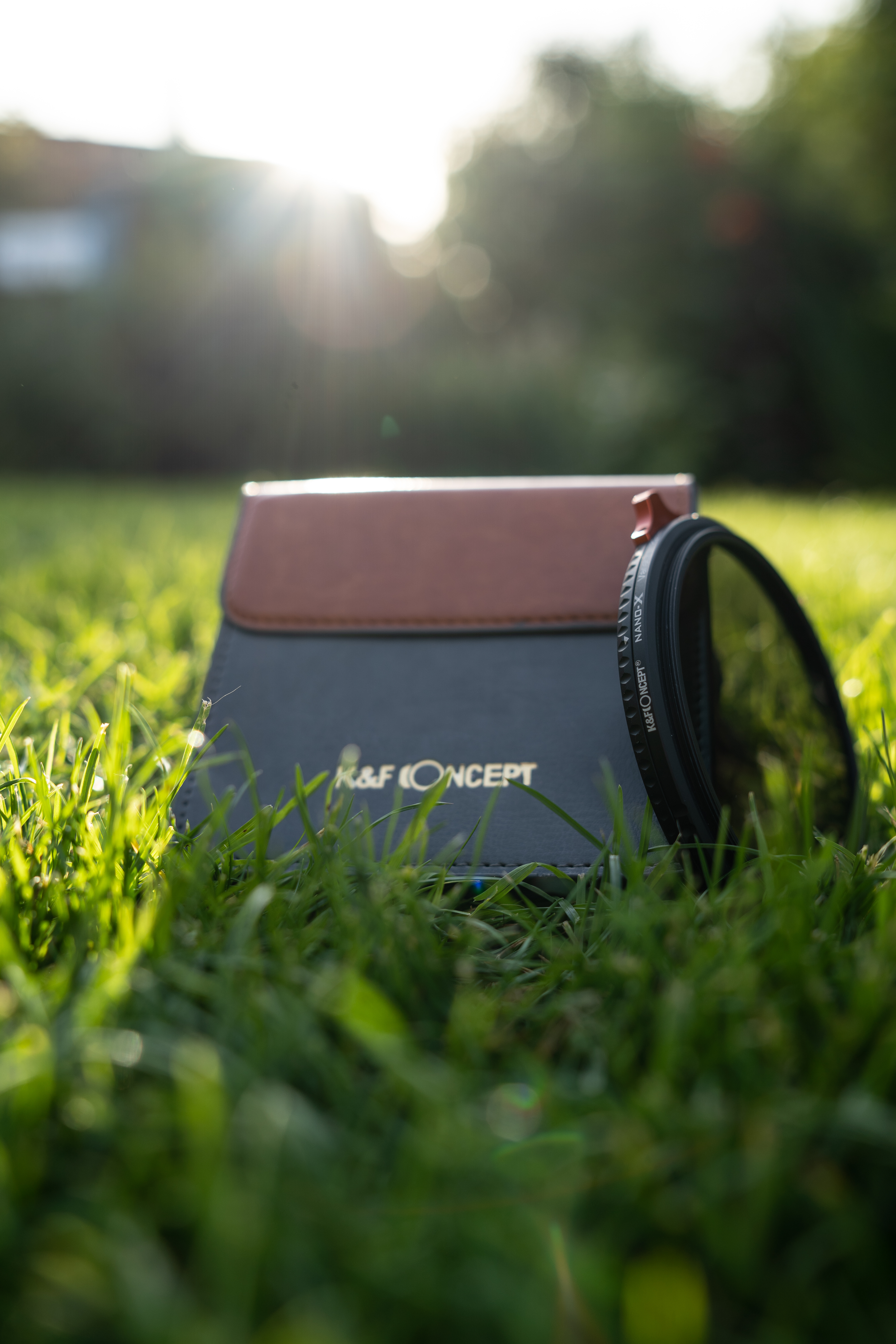 K&F Concept NANO-X Slim, HD, VARIO ND 2-400 változtatható szürkeszűrő, vízlepergető, karcálló, 52mm