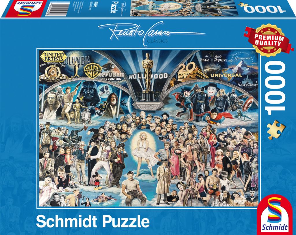 Schmidt Hollywood, Renato Casaro, 1000 db-os puzzle (59398, 17847-184) Schmidt Hollywood, Renato Casaro, 1000 db-os puzzle (59398, 17847-184)