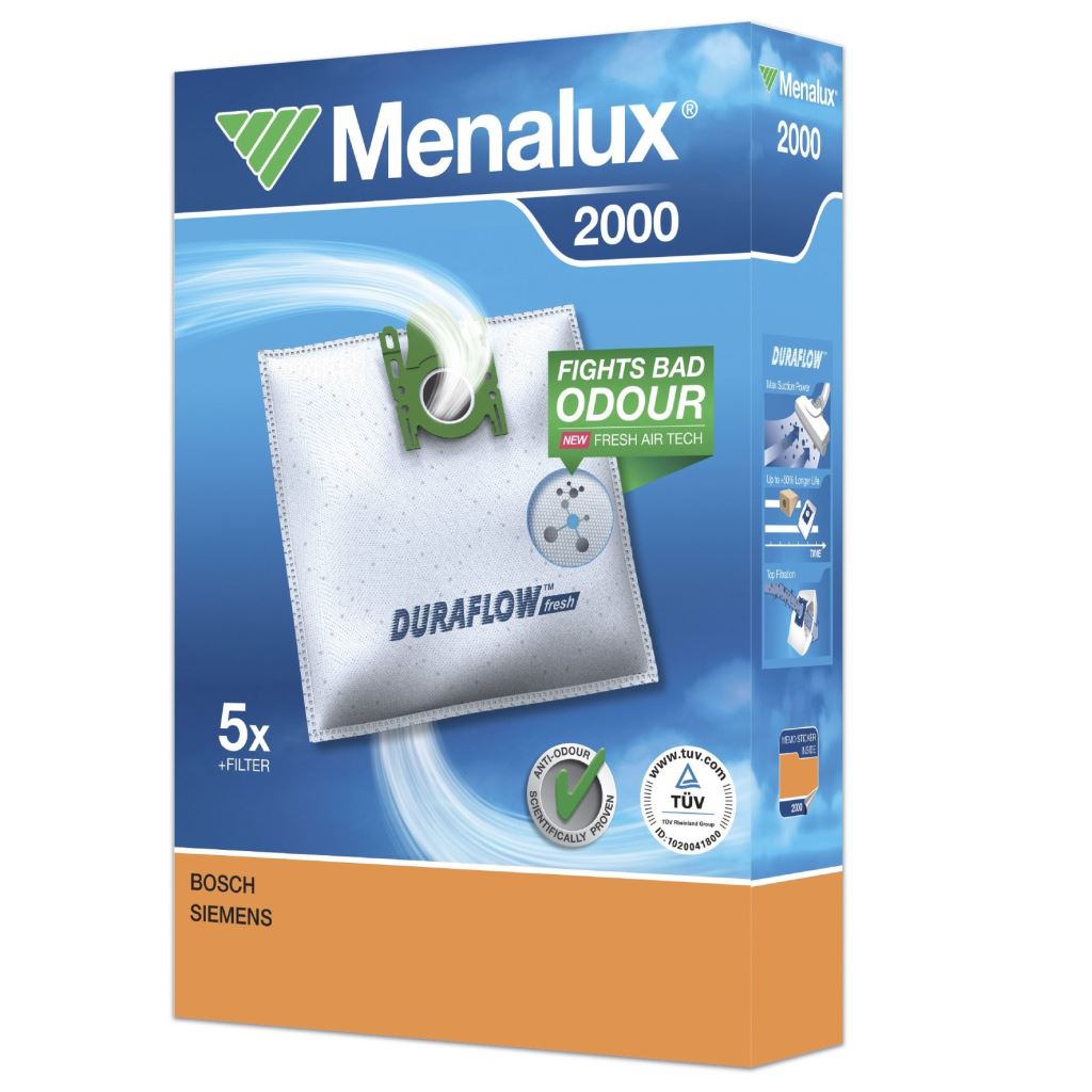 Menalux 2000 szintetikus porzsák 5db Menalux 2000 szintetikus porzsák 5db