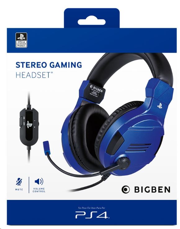 BigBen Stereo Gaming Headset V3 kék (2806203)