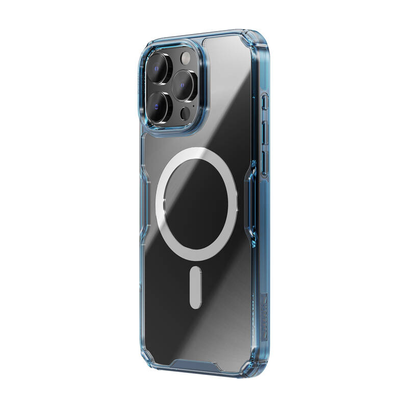 Nillkin Nature TPU Pro mágneses iPhone 16 tok (kék)