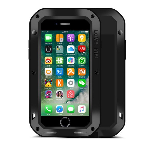 LOVE MEI Powerful defender telefonvédő (fém keret, extrém ütésálló, cseppálló, porálló + Gorilla Glass üveg) FEKETE [Apple iPhone SE 3 ... LOVE MEI Powerful defender telefonvédő (fém keret, extrém ütésálló, cseppálló, porálló + Gorilla Glass üveg) FEKETE [Apple iPhone SE 3 ...