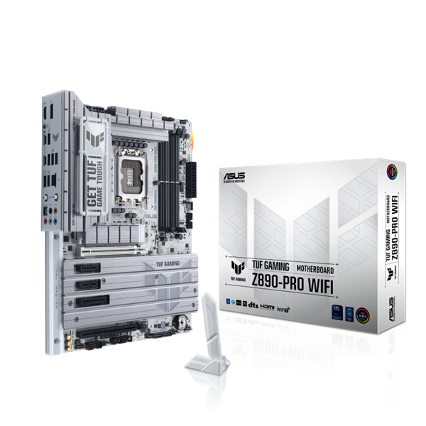Asus Intel TUF GAMING Z890-PRO WIFI LGA1851 Z890 ATX 4xDDR5 9066+MHz 4xSATA3 4xM.2 HDMI+DP+2xTB Alaplap Asus Intel TUF GAMING Z890-PRO WIFI LGA1851 Z890 ATX 4xDDR5 9066+MHz 4xSATA3 4xM.2 HDMI+DP+2xTB Alaplap