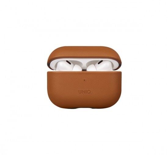 Uniq Terra Apple Airpods Pro 2 bőr tok barna (UNIQ-AIRPODSPRO2-TERTBWN)