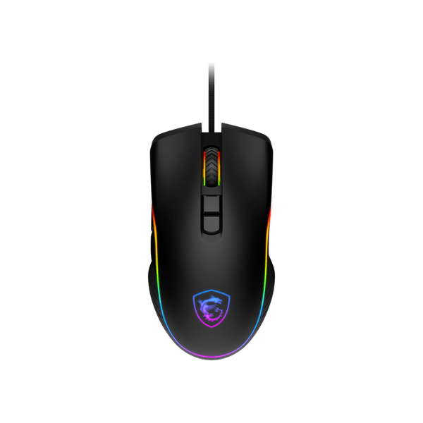 MSI ACCY FORGE GM300 Optical GAMING Wired Mouse, 7200dpi, Black