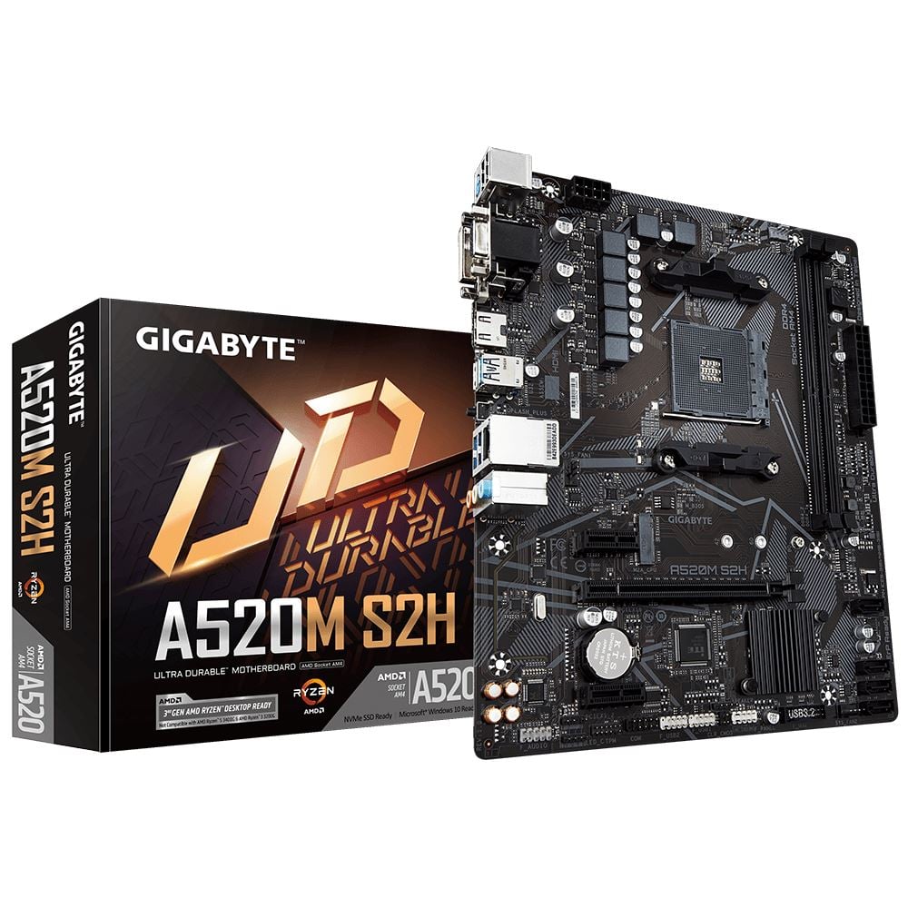 Gigabyte A520M S2H alaplap Gigabyte A520M S2H alaplap