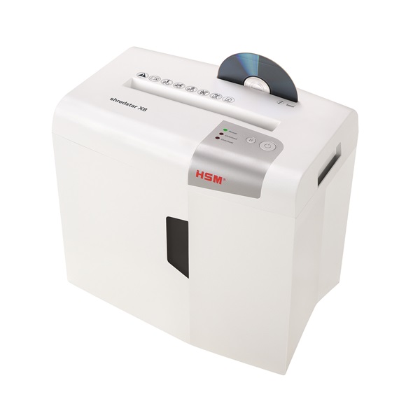 HSM Securio X8 Iratmegsemmisítő Fehér