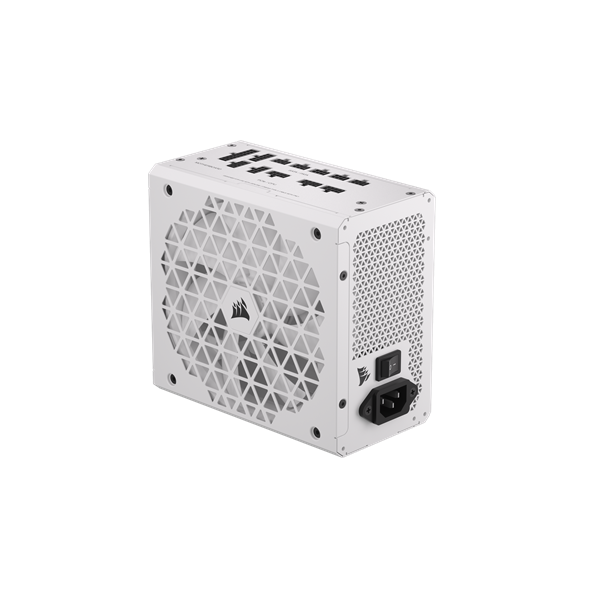CORSAIR  Moduláris, RM850x Shift White, 850W, 14cm, 80+ Gold Tápegység