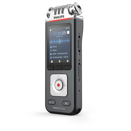 Philips DVT7110 diktafon ezüst-szürke