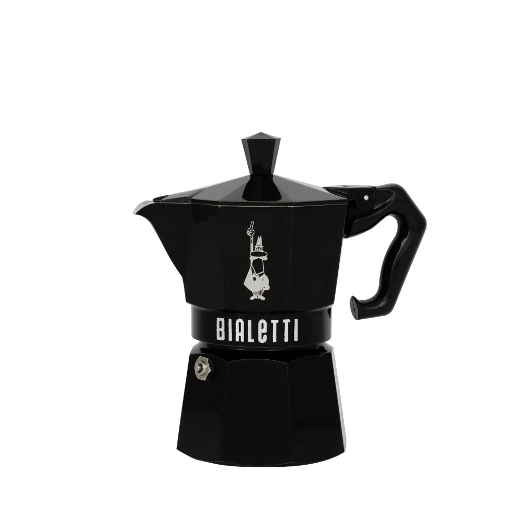 Bialetti Moka Exclusive 3 személyes kávéfőző fekete  