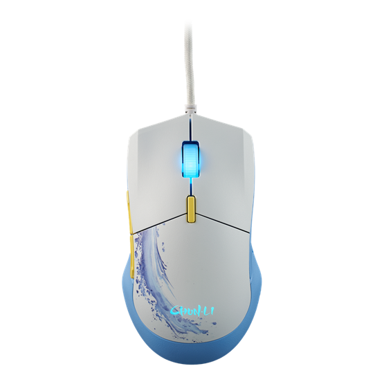 Mouse Cooler Master MM310 SF6 Chun-Li Gaming vezetékes egér Fehér-kék  