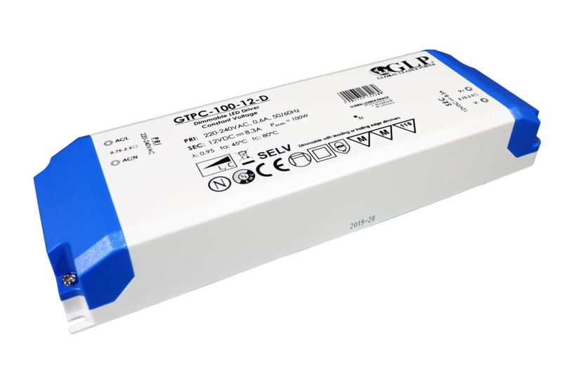 GLP GTPC-100-12-D 12V/8.3A 100W IP20 LED tápegység GLP GTPC-100-12-D 12V/8.3A 100W IP20 LED tápegység
