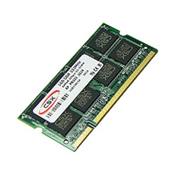 CSX CSXD3SO1066-2R8-2GB 2GB DDR3 1066Mhz 256x8 Notebook Memória
