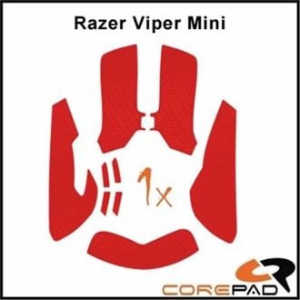 Corepad Soft Grips Razer Viper Mini egérbevonat piros (08361 - #733)