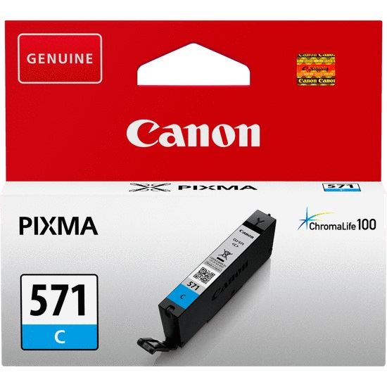 Canon CLI-571C tintapatron kék (0386C001) Canon CLI-571C tintapatron kék (0386C001)