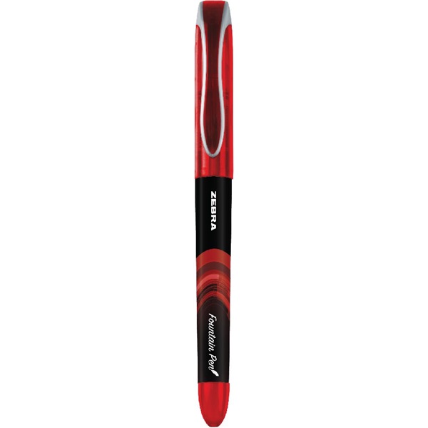 Zebra Fuente 0,6mm piros eldobható töltőtoll Zebra Fuente 0,6mm piros eldobható töltőtoll